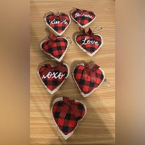 Valentines Heart Ornaments